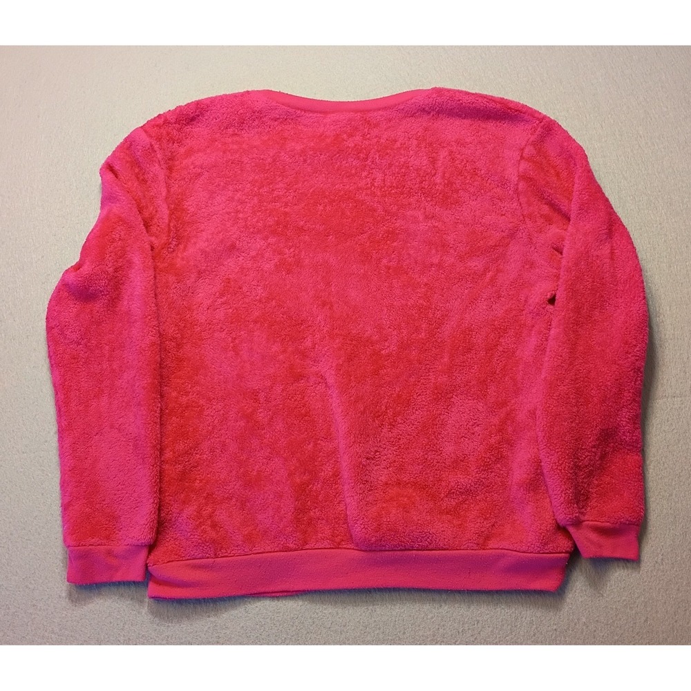 MARILYN MONROE Soft Fluffy Pink Sweatshirt Womens Small Collectible Throwback - Picture 7 of 12